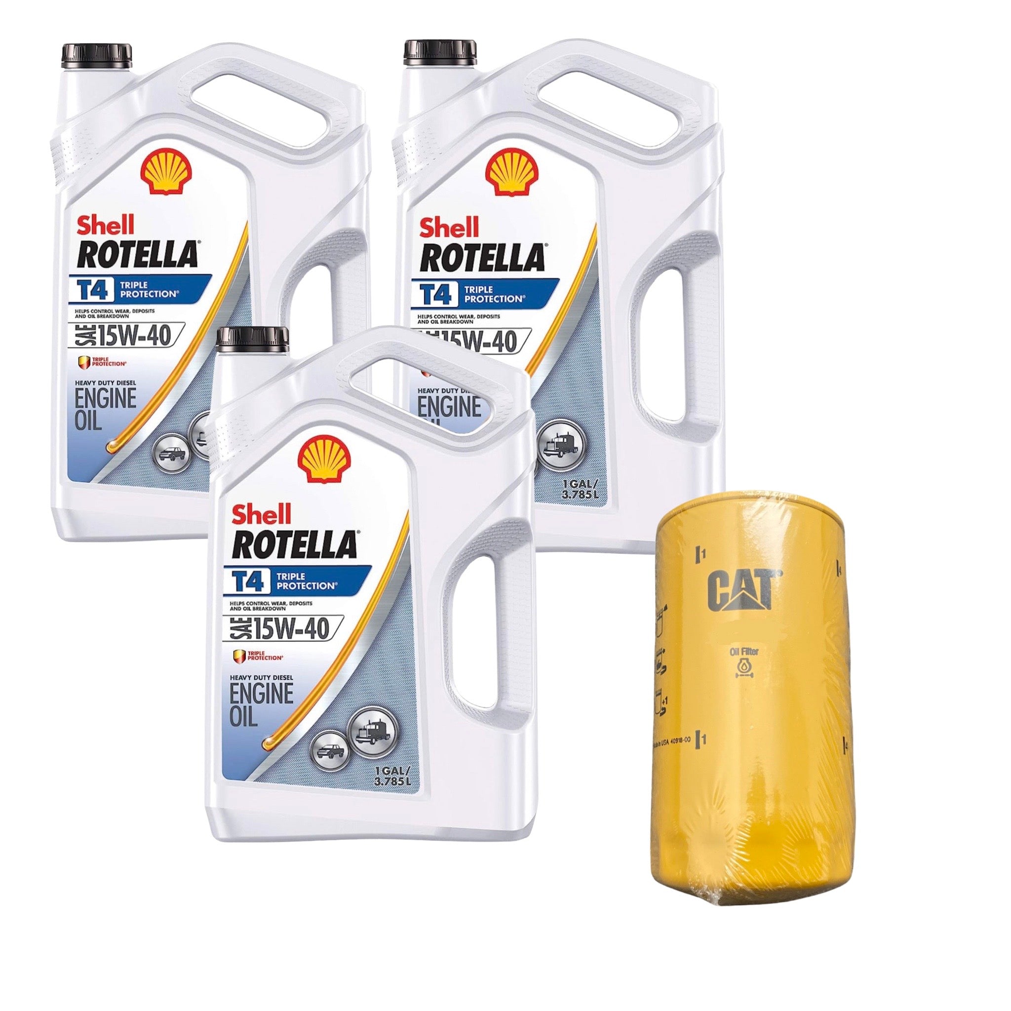 5.9/6.7 Cummins Oil Change Service kit, Cat Oil Filter - Black Market Performance