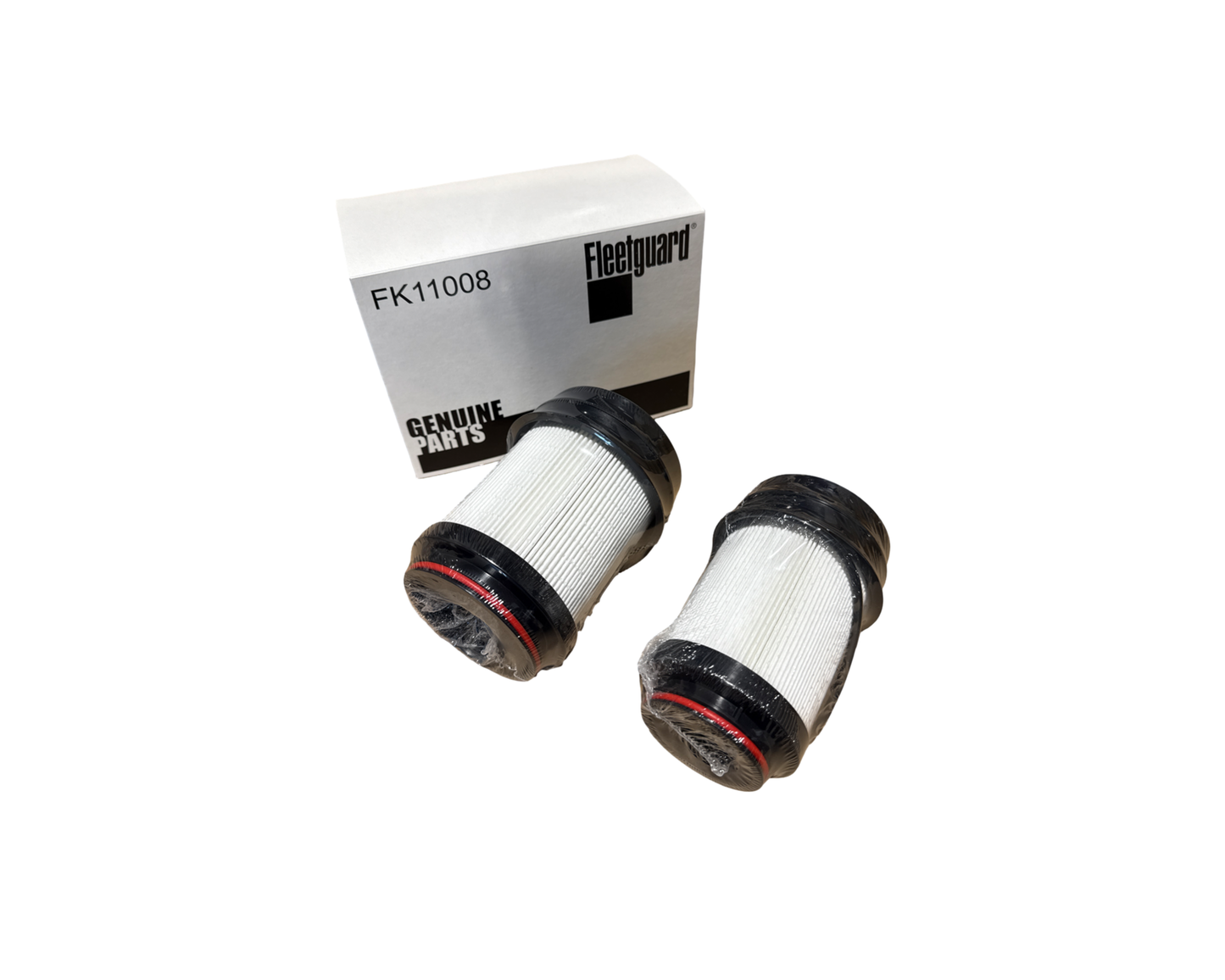25-26 6.7L Cummins Fleetguard fuel filter set- FS_FK11008NN - Black Market Performance