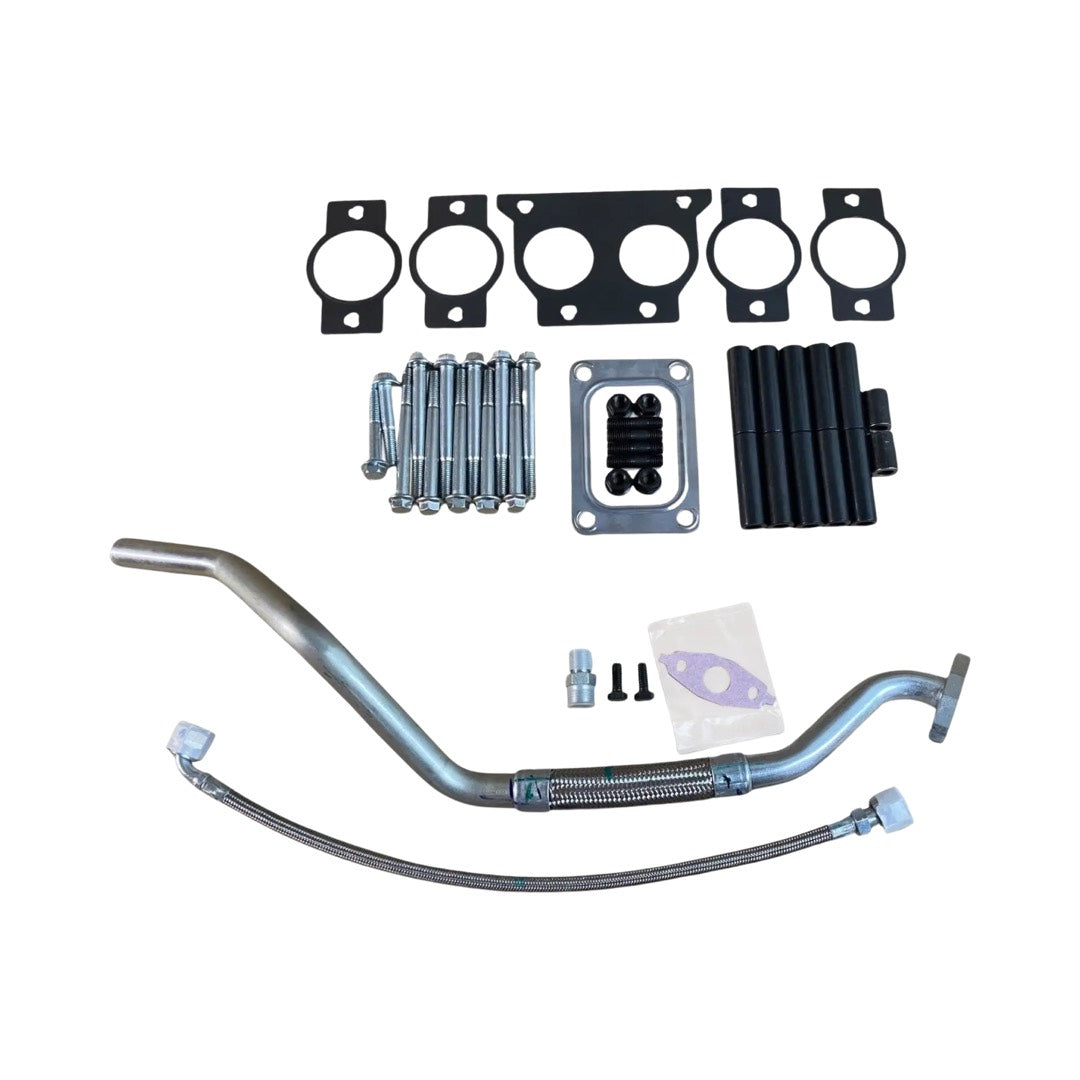 Cummins ISX CM570 Turbo And Manifold Installation Kit T6 - Black Market Performance