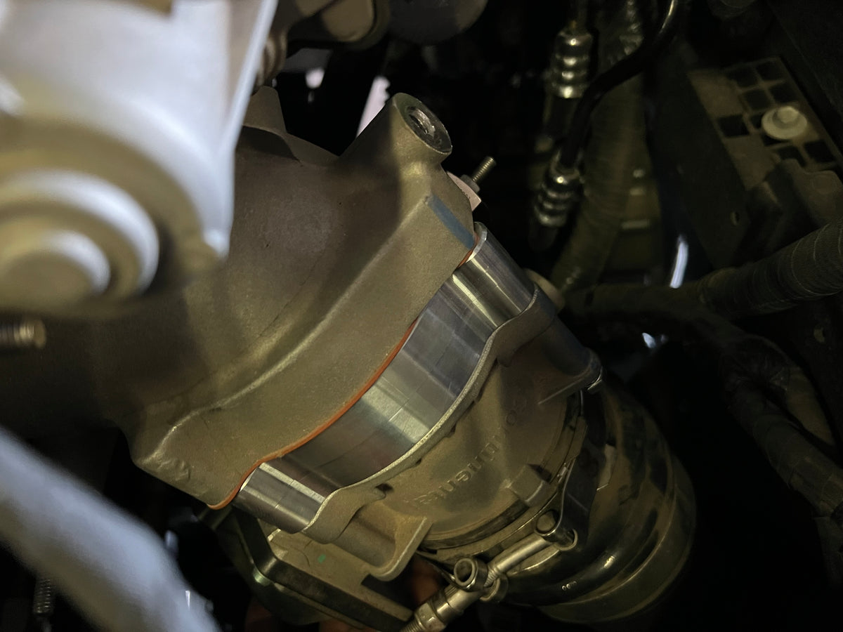 2007.52022 6.7 Cummins Intake Air Heater Relocation Kit Black Market