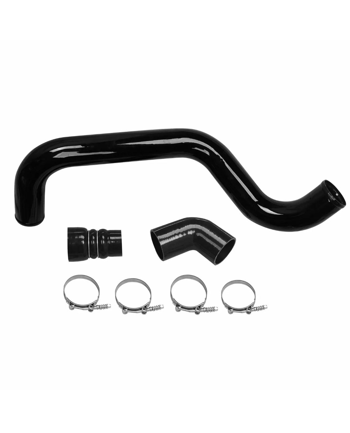 04.5-10 Duramax 3" hot side intercooler pipe - Black Market Performance