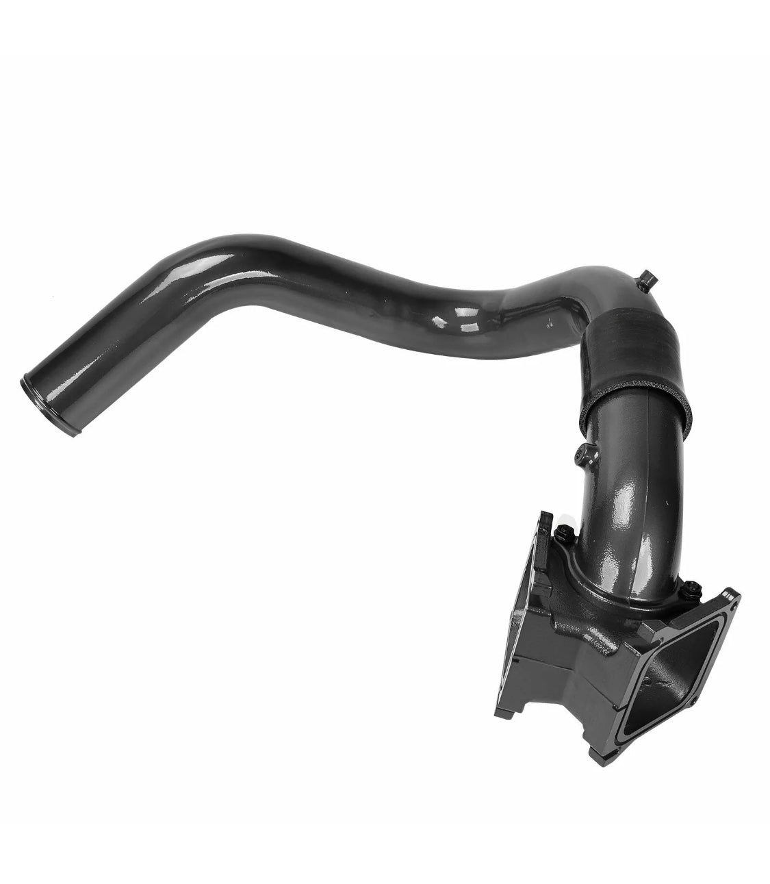 06-10 Duramax 3" Y Bridge And Intercooler Pipe - Black Market Performance