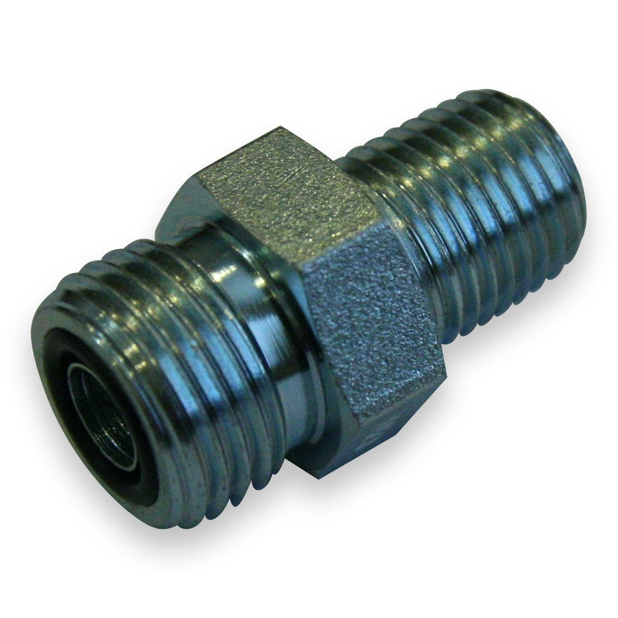 S300 & S400 Cummins Oil feed line adapter Black Market Performance