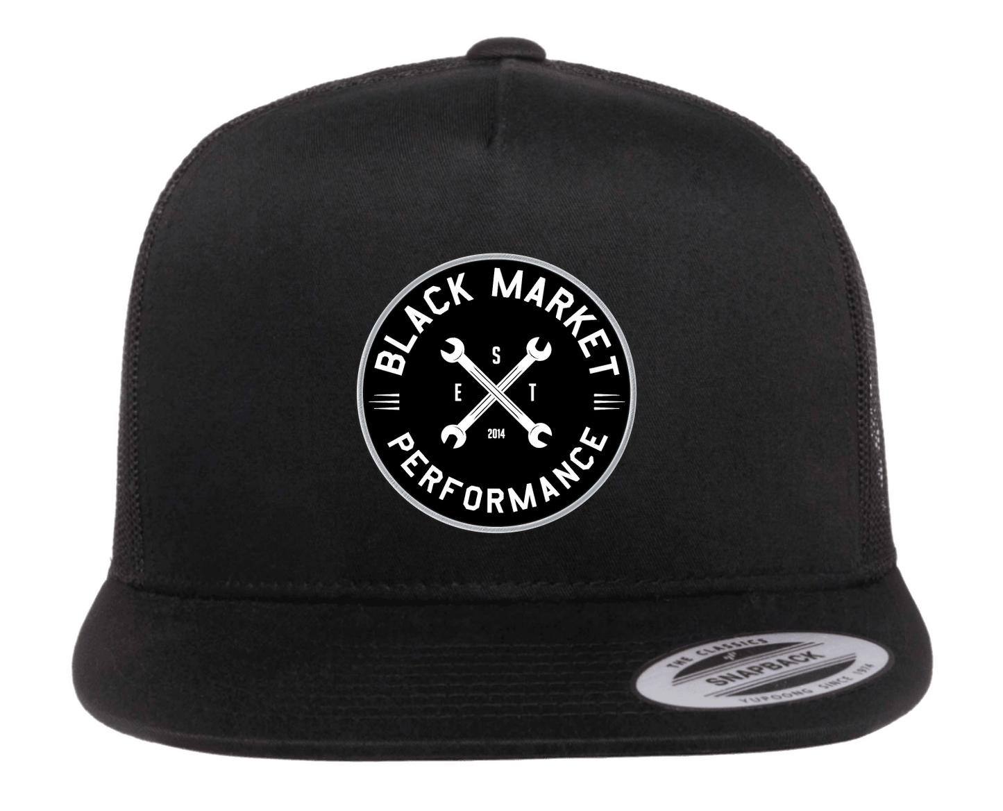 BMP Wrench Snap Back Hat - Black Market Performance