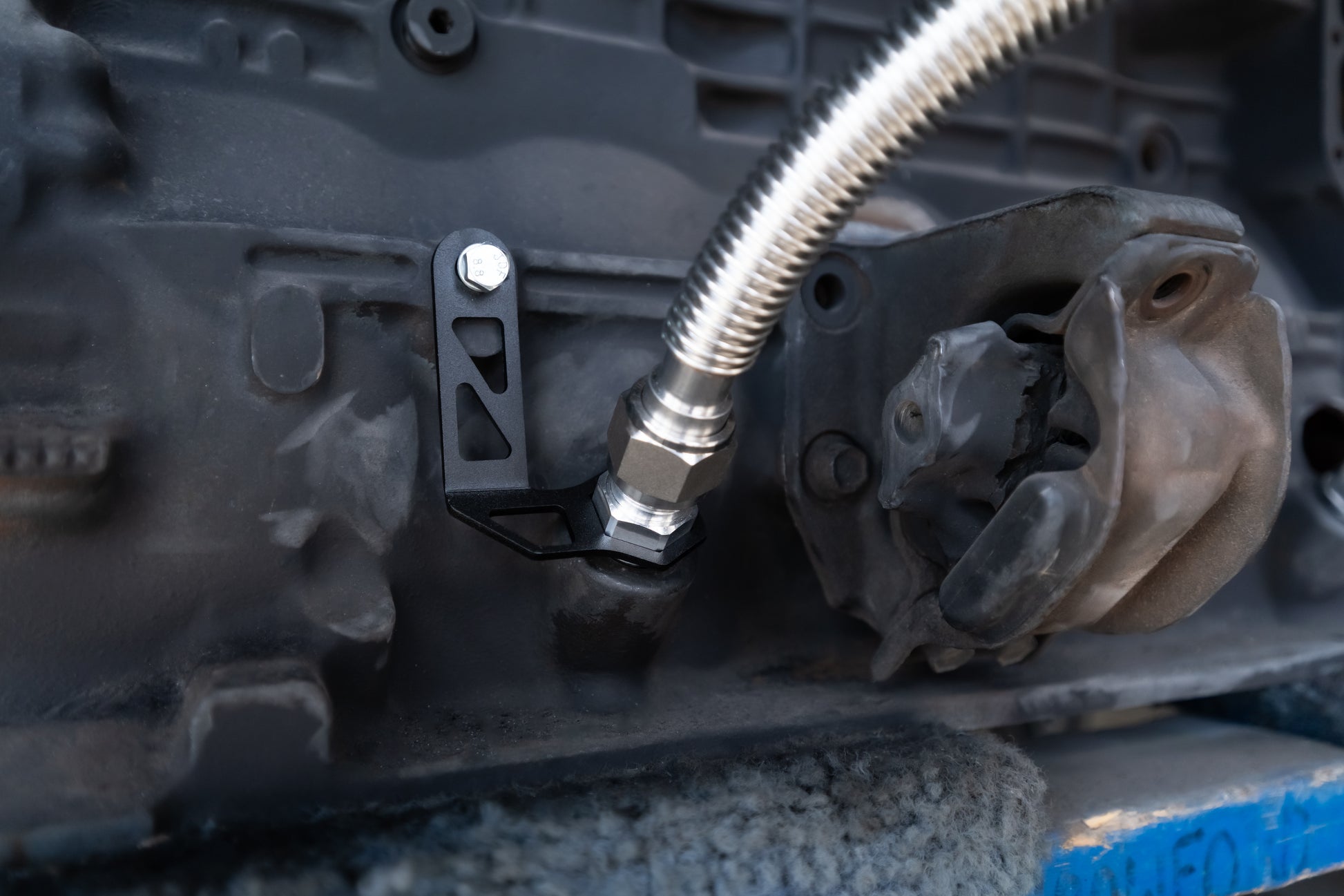 BMP 5.9/6.7 Cummins 12AN Oil Drain Kit 2nd Gen Style - Black Market Performance