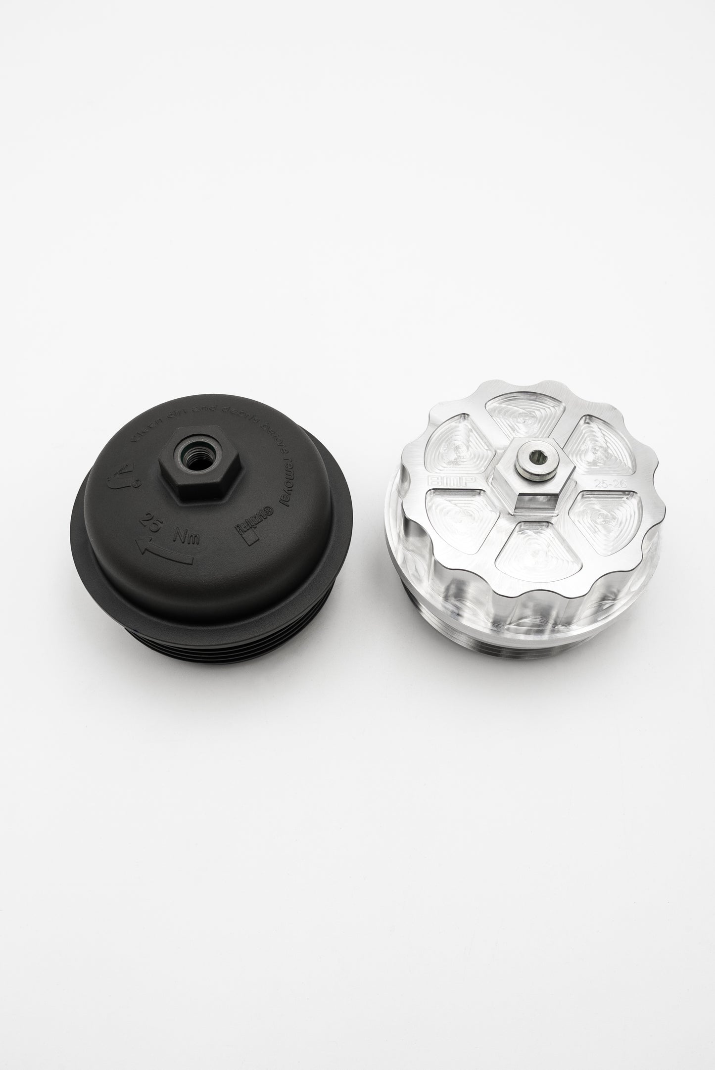 BMP 25-26 Ram 6.7 Cummins Billet Oil Filter Cap