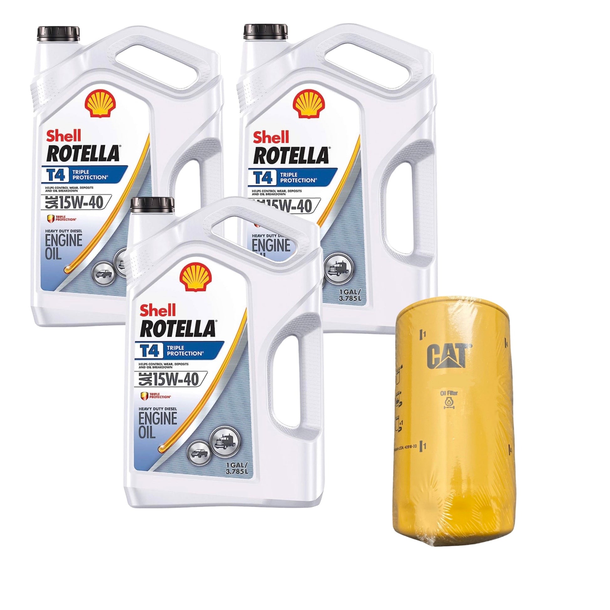 5.9/6.7 Cummins Oil Change Service kit, Cat Oil Filter - Black Market Performance