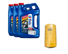 5.9/6.7 Cummins DELO SYNBLEND Oil Change Service kit, Cat Oil Filter