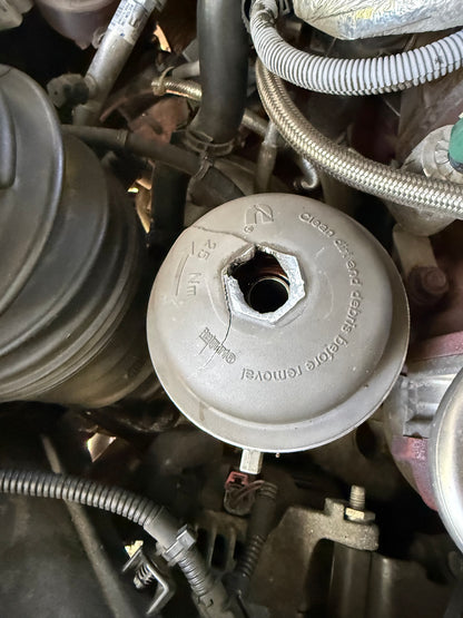 BMP 25-26 Ram 6.7 Cummins Billet Oil Filter Cap