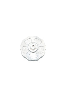BMP 10-24 6.7 Cummins Billet Filter Housing Cap FRONT - Black Market Performance