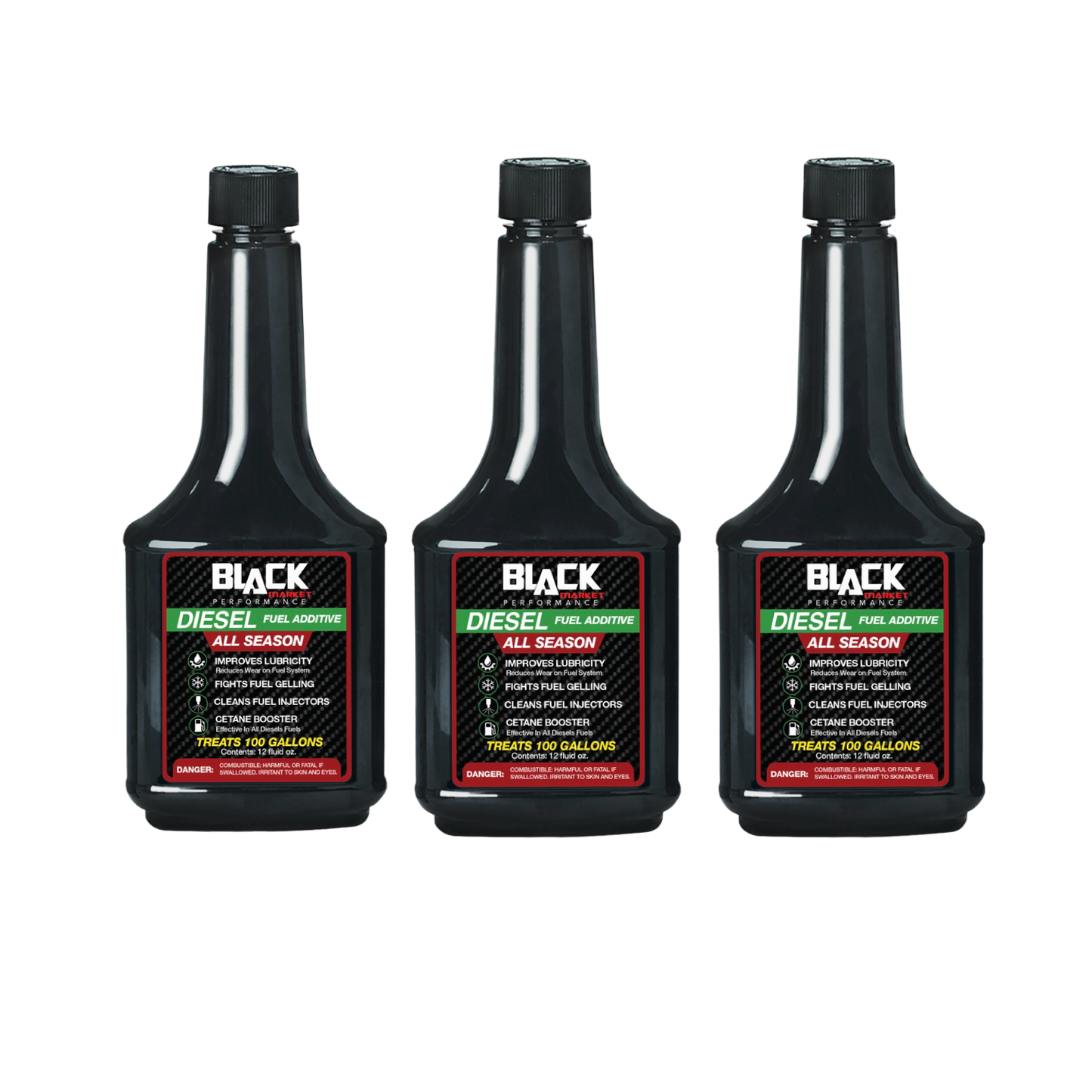 BMP All Season Diesel Fuel Additive/Fuel System Saver 3 Pack