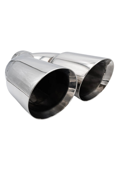 BMP Dual 6" Diesel Exhaust Tip Stainless Steel