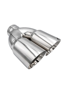 BMP Dual 6" Diesel Exhaust Tip Stainless Steel