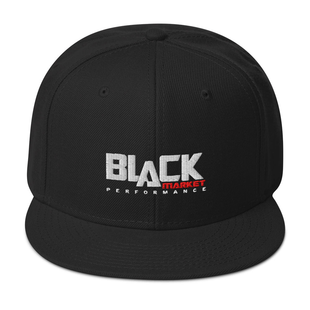 BMP Snapback Hat – Black Market Performance