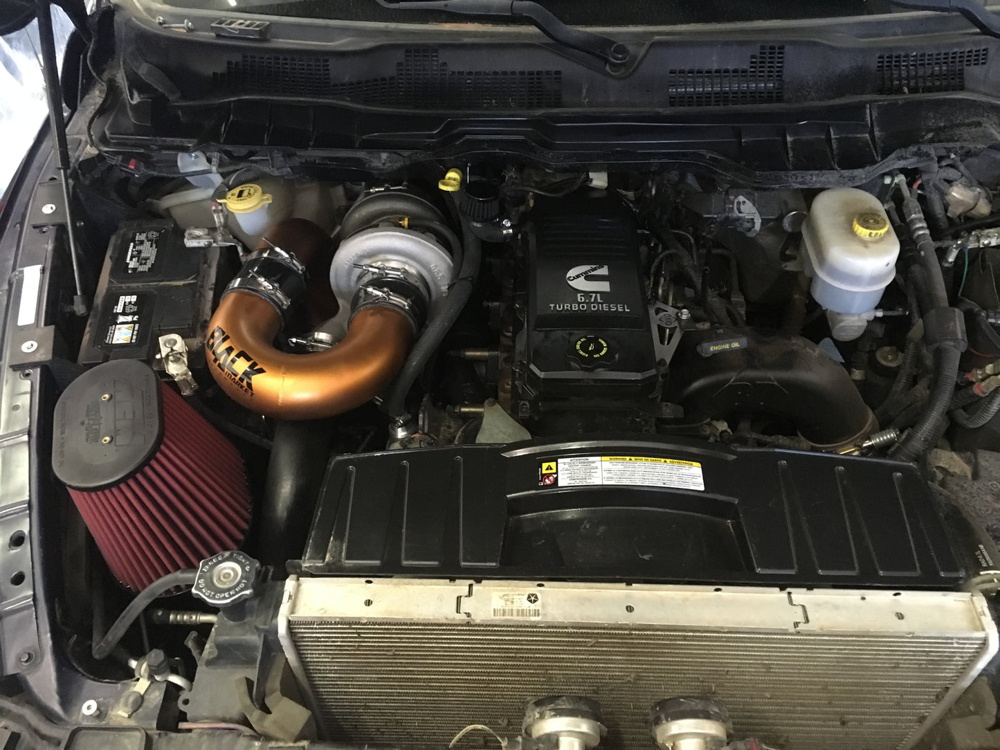 10-12 Dodge Cummins BMP Billet Compound Turbo Kit T4-T6 (STREET) - Black Market Performance