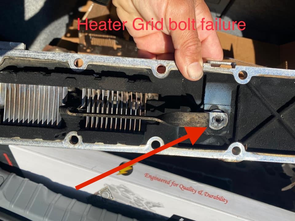 Ram P2609 Cummins Cummins Intake Air Heater Relocation Kit