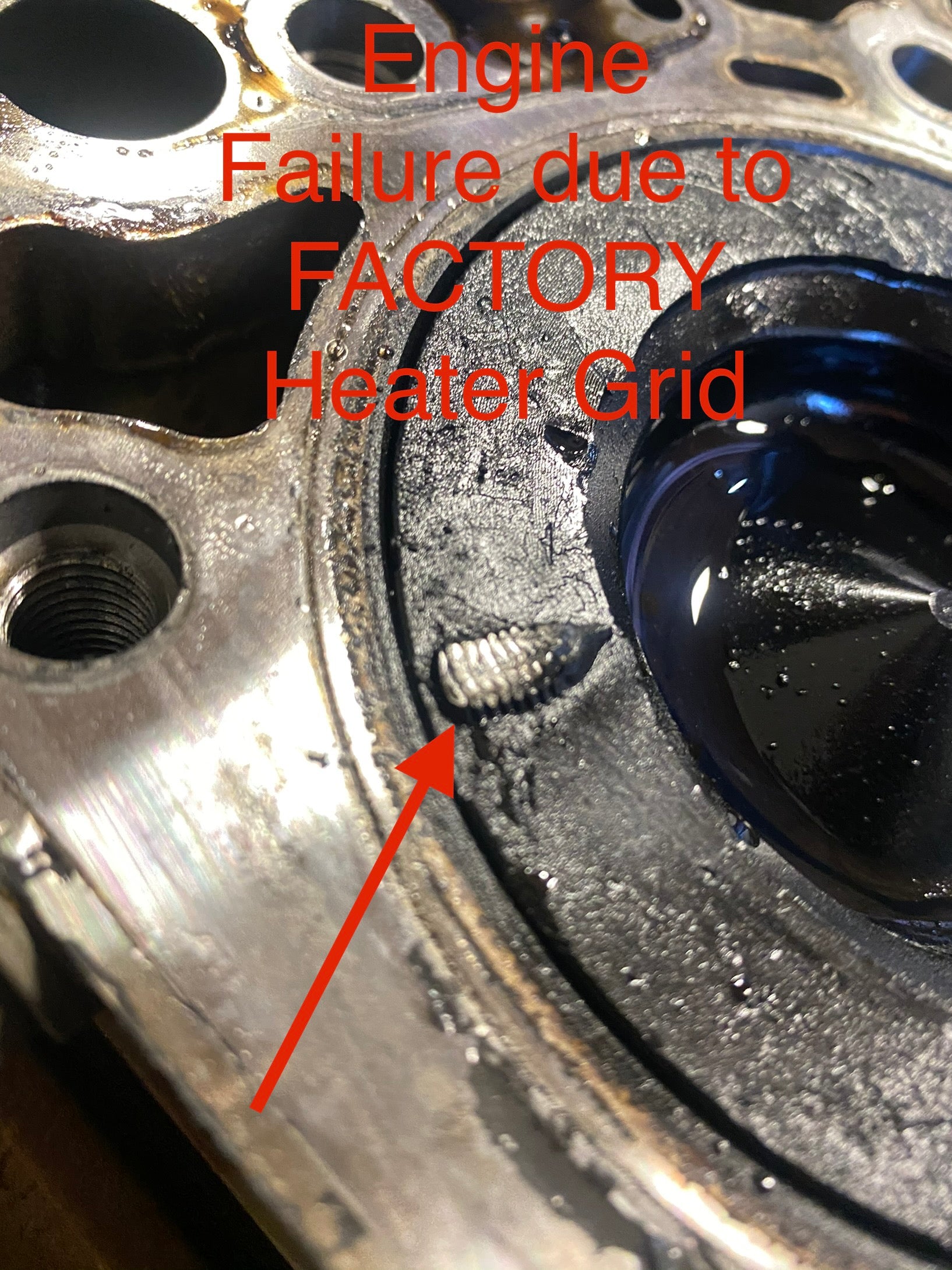 2007.5-2018 6.7 Cummins Intake Air Heater Relocation Kit - Black Market Performance
