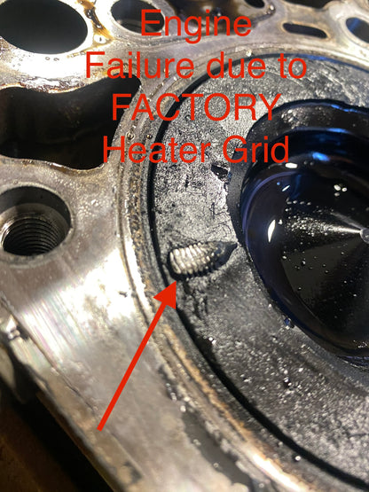 2007.5-2018 6.7 Cummins Intake Air Heater Relocation Kit - Black Market Performance