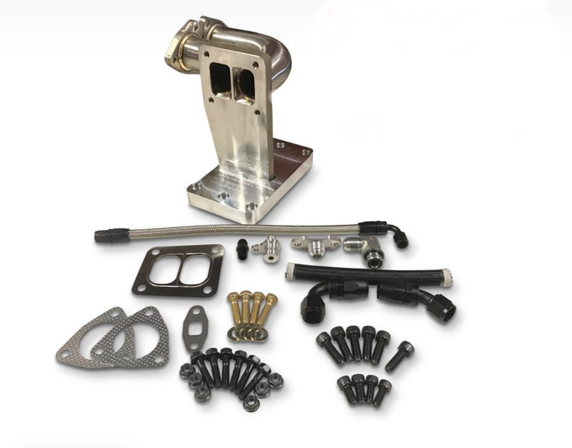 6.4 Powerstroke Single Turbo Kit With Turbo - Black Market Performance