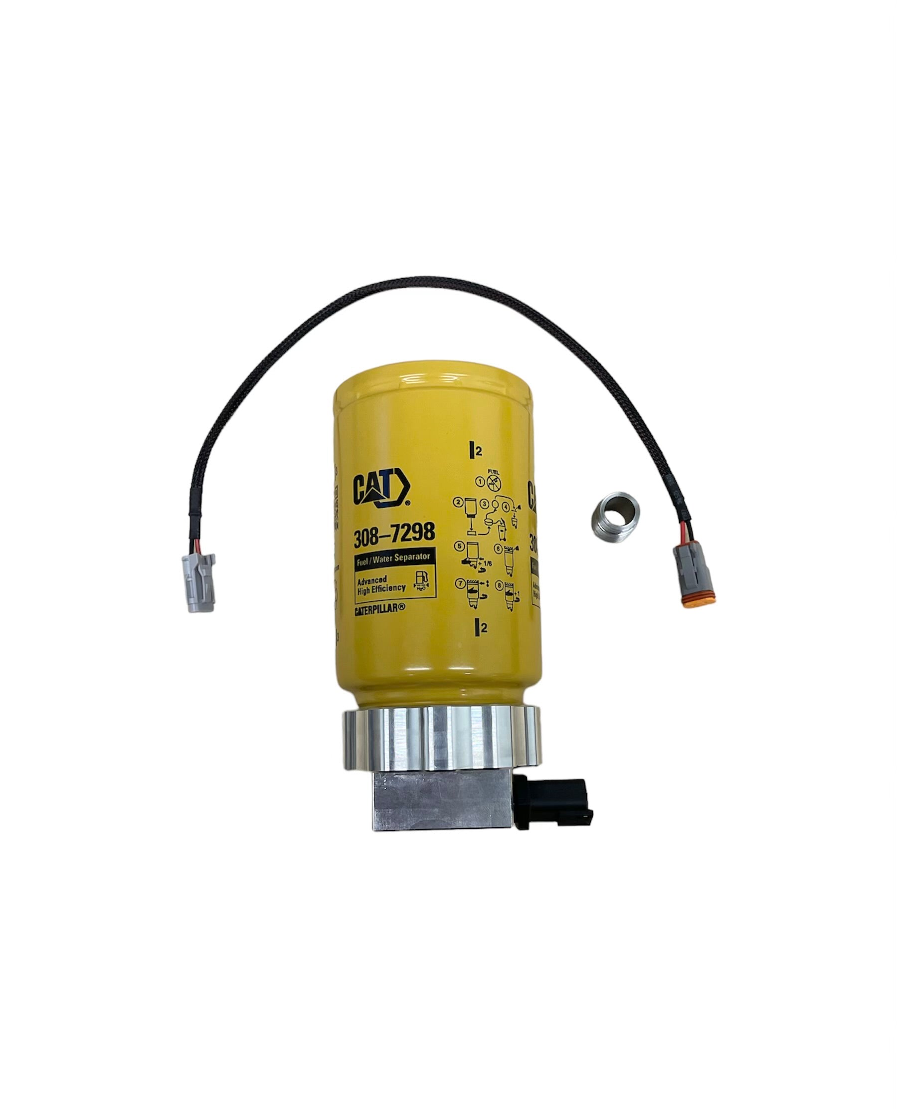 BMP Water In Fuel Puck Conversion Kit For Rear Cummins Cat Adapters ...