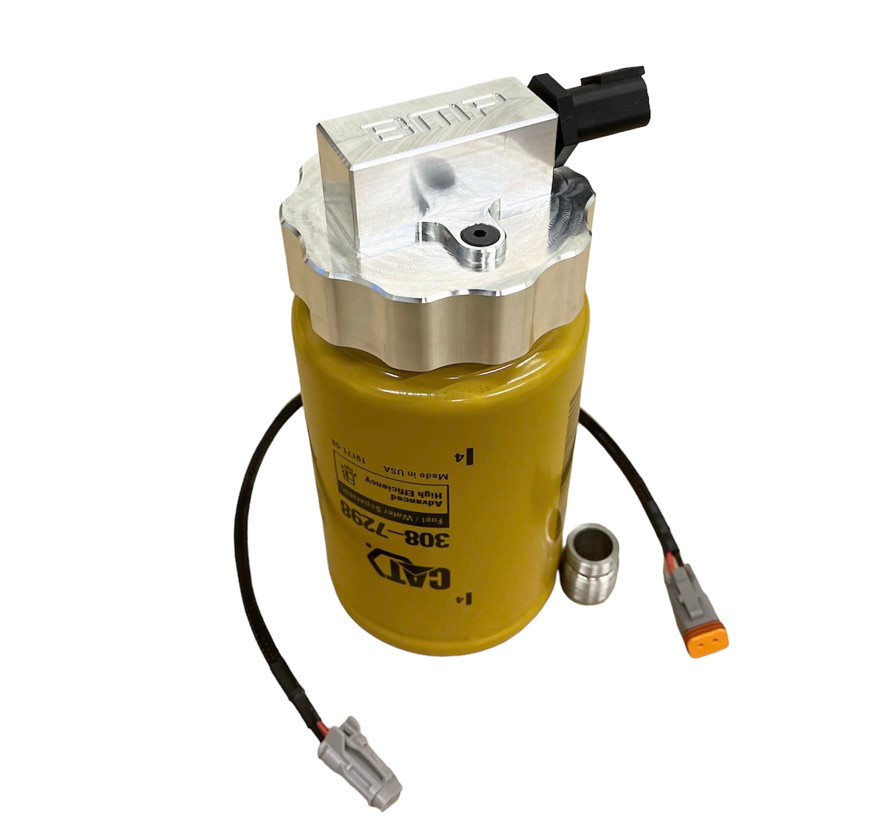 BMP Water In Fuel Puck Conversion Kit For Rear Cummins Cat Adapters ...
