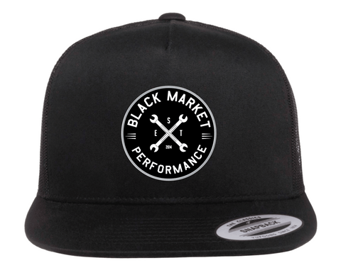 BMP Wrench Snap Back Hat - Black Market Performance